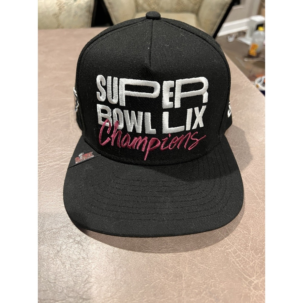 New Era 9 Fifty Philadelphia Eagles Super Bowl Champions Black Snap Back Hat